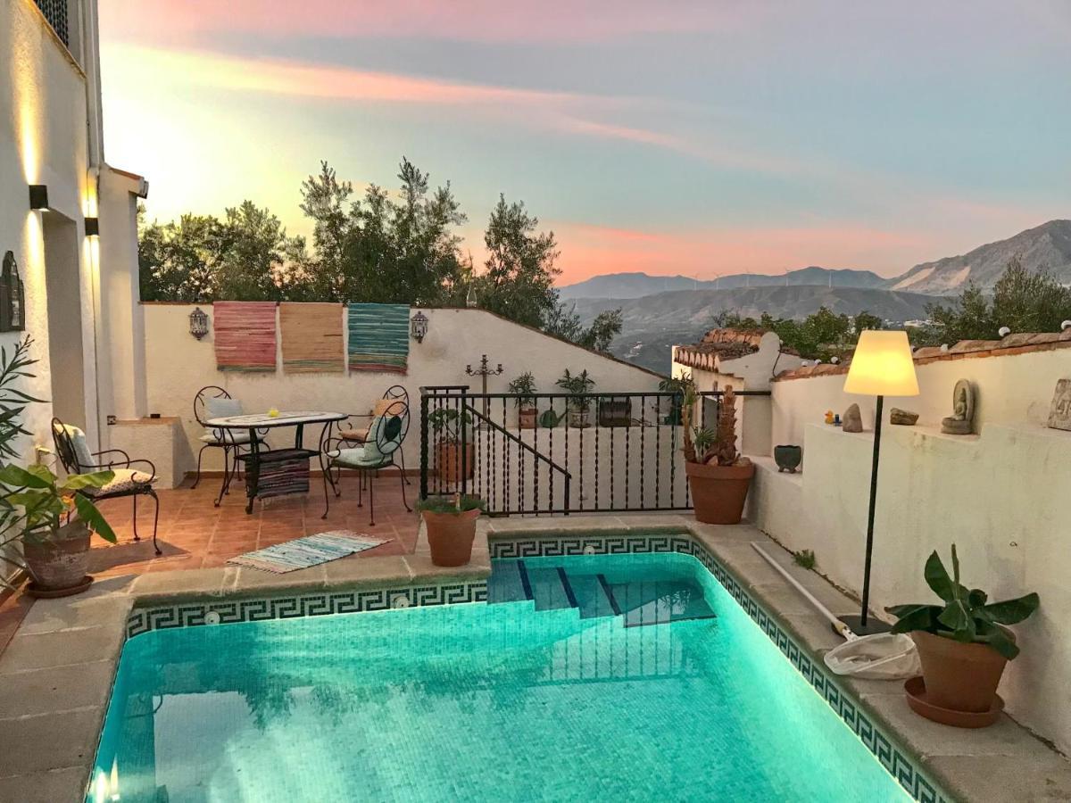 Casa Sol Y Aire - Vakantievilla In Dorp Met Prive Zwembad Pinos del Valle Exteriör bild